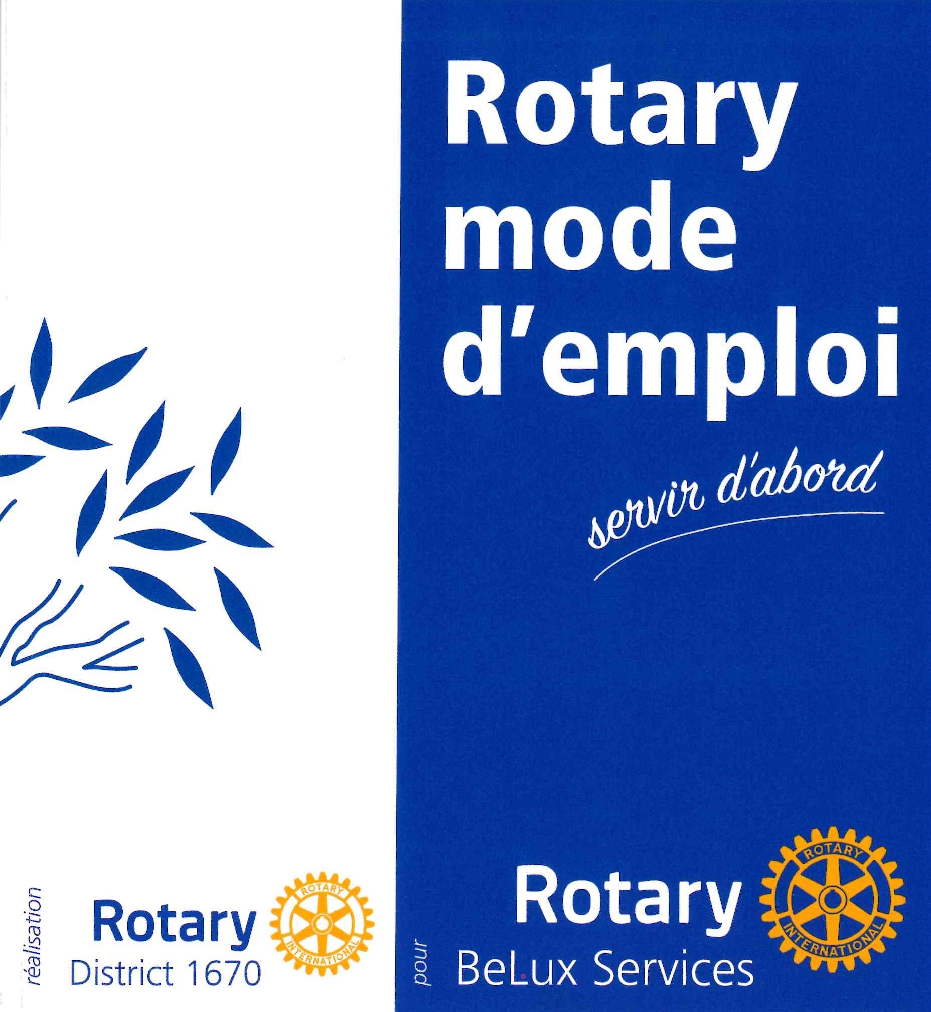 Rotary, mode d'emploi