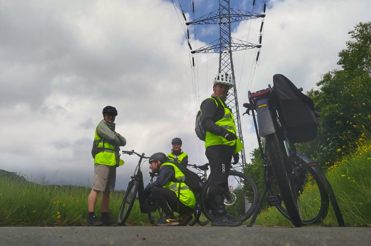 Le périple à vélo de l’Apem-T21 pour la recherche contre le cancer