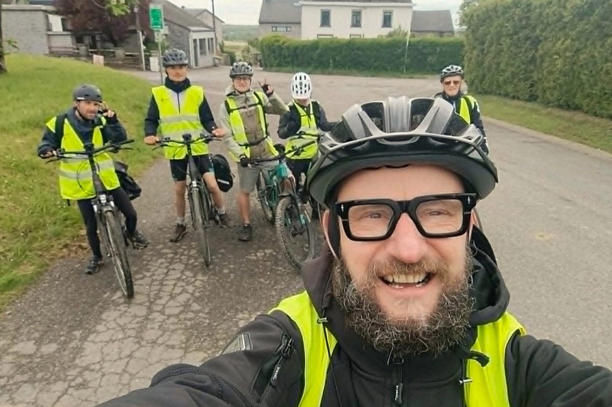 Le périple à vélo de l’Apem-T21 pour la recherche contre le cancer