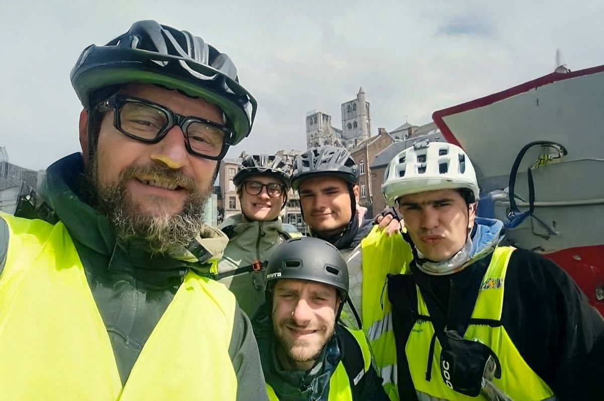 Le périple à vélo de l’Apem-T21 pour la recherche contre le cancer