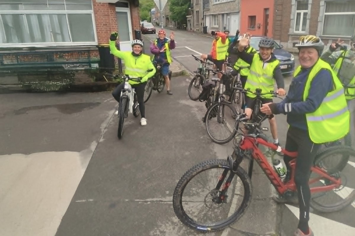 Le périple à vélo de l’Apem-T21 pour la recherche contre le cancer