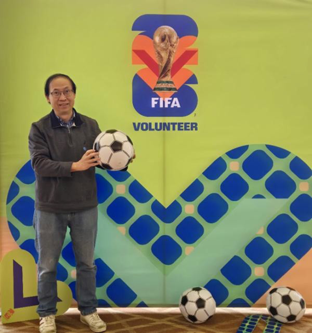 Wing-Kai To, membre du Rc The Bridgewaters, souhaite se porter bénévole pour la Coupe du Monde 2026