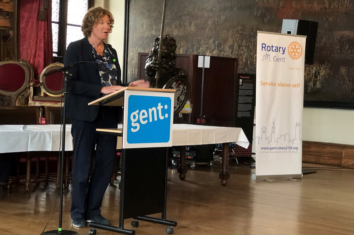 La rectrice de l’UGent Petra De Sutter