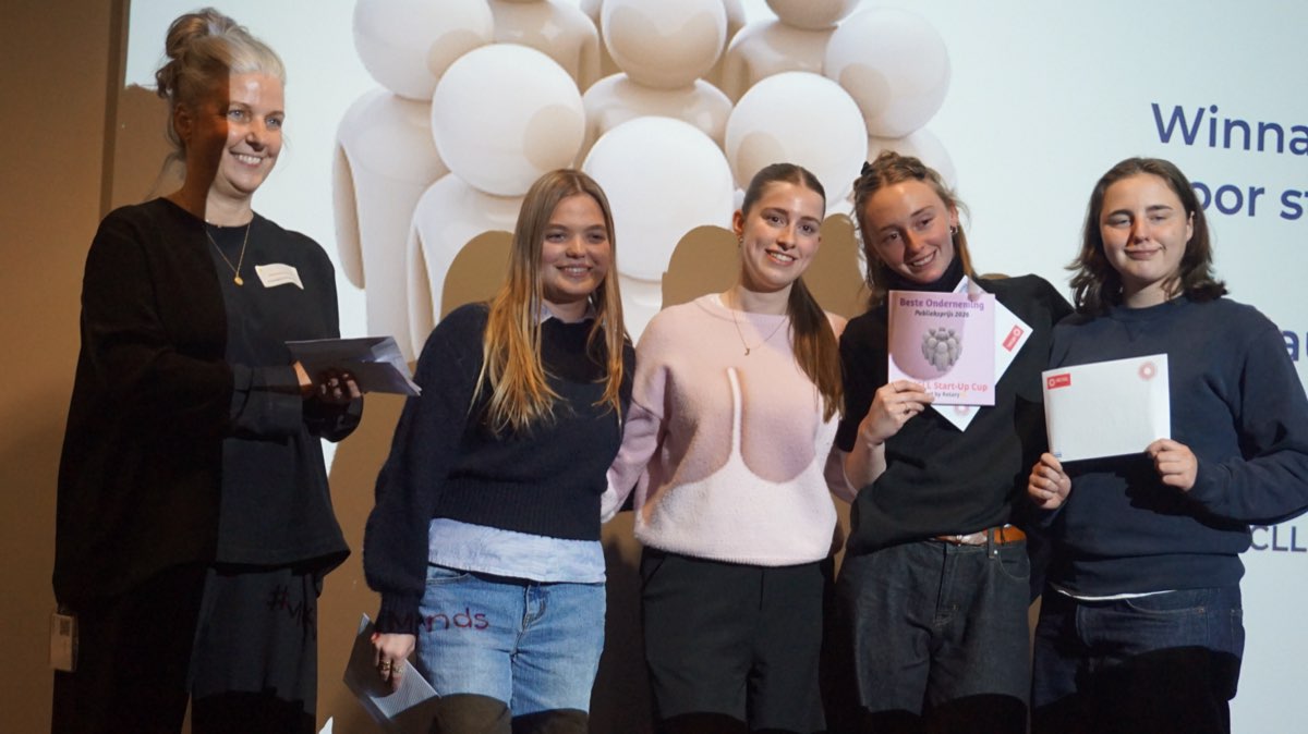Lauréats de la Start-Up Cup UCLL powered by Rotary 2026