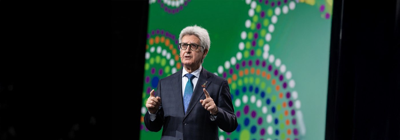 Francesco Arezzo, président du Rotary International