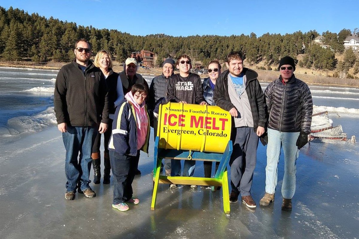 Le tonneau sur la glace