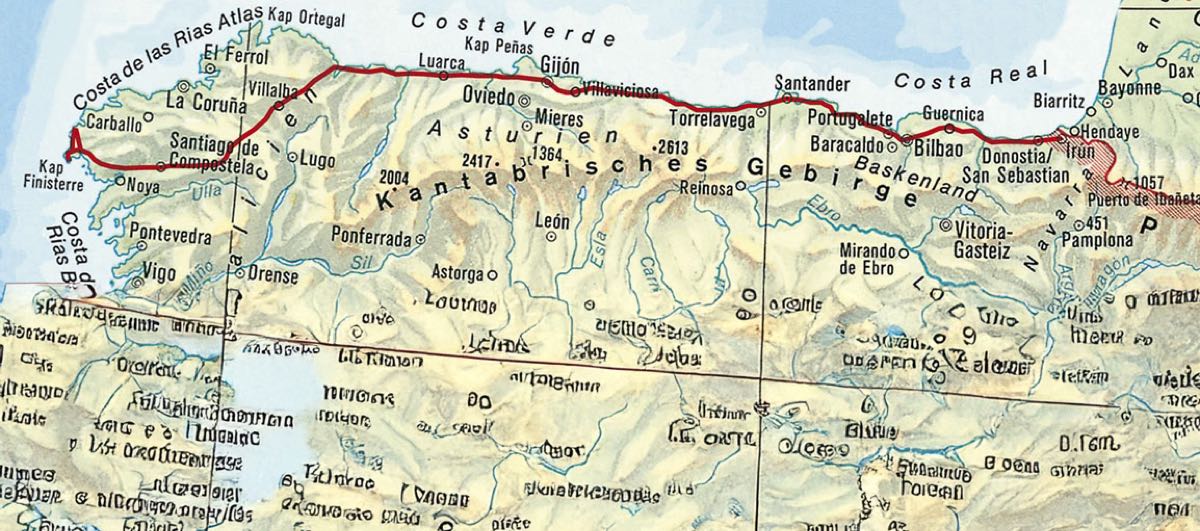 Souvenir du pèlerinage vers Compostelle