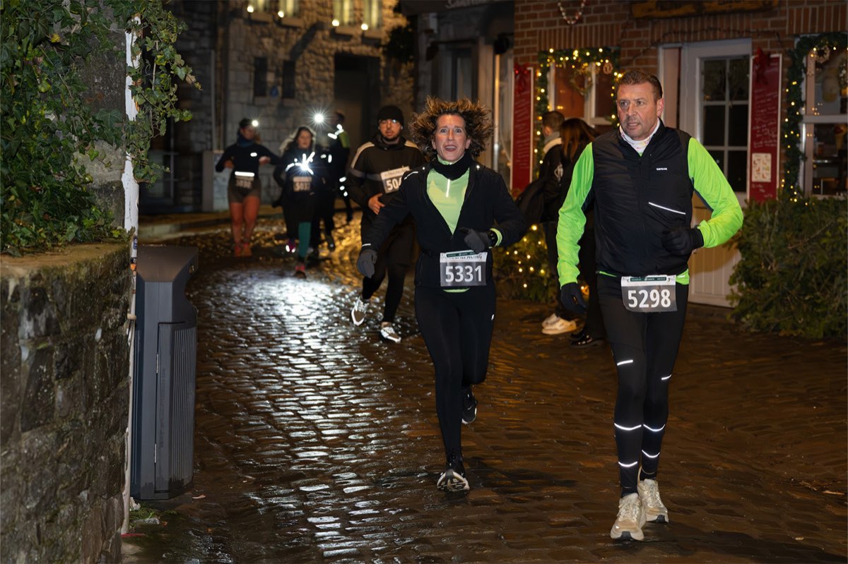 Les participants de la Corrida de Durbuy