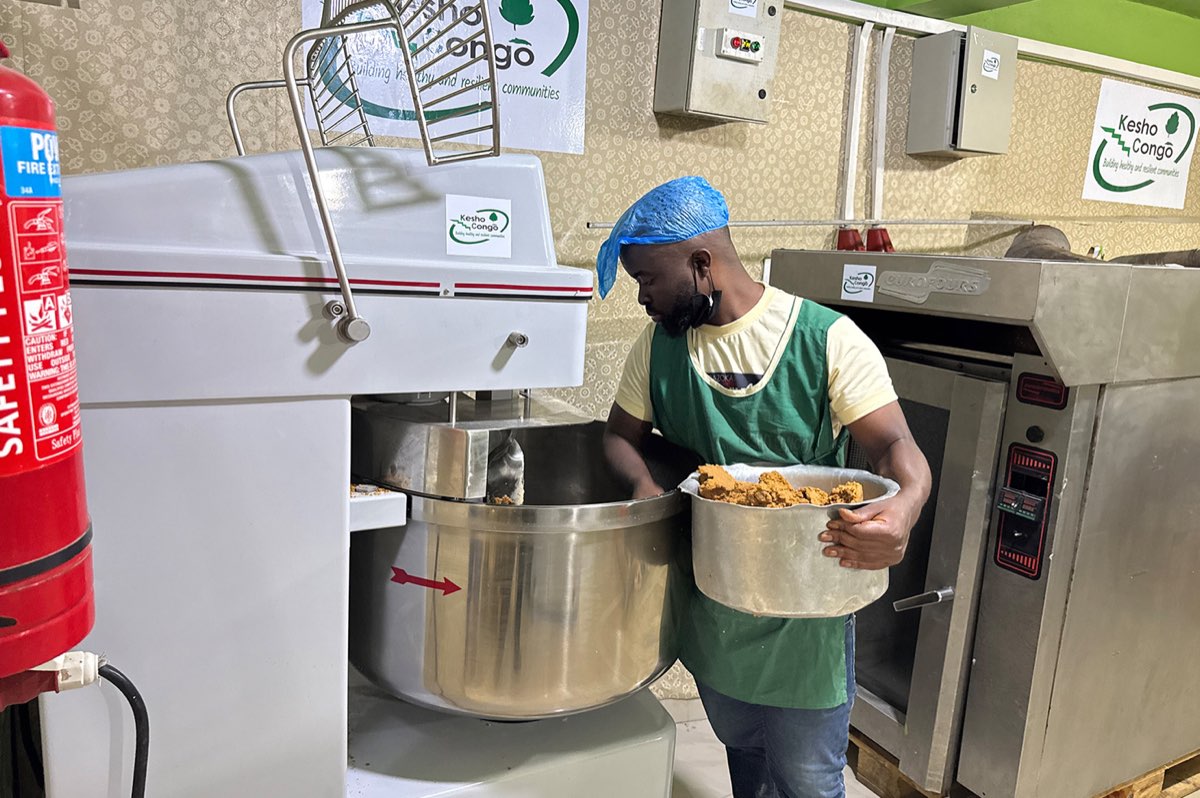 Les produits de la boulangerie Kesho Congo