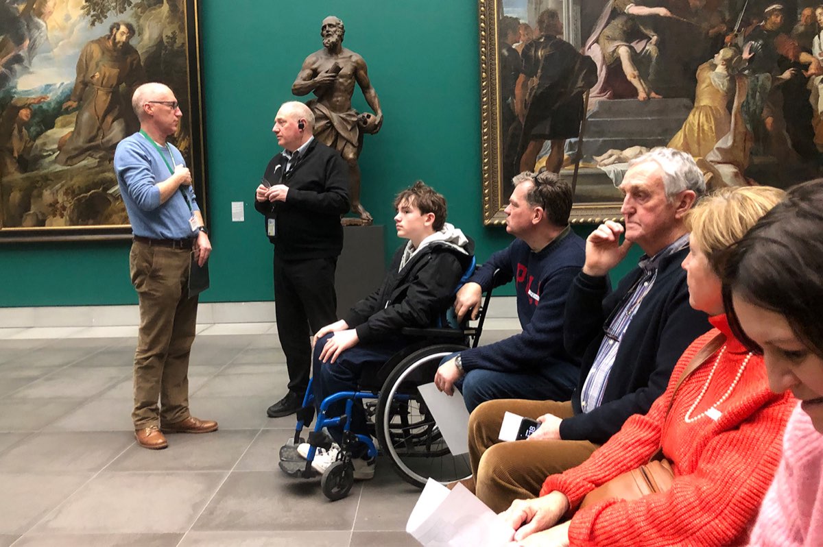 Visite guidée à faible stimulation au MSK de Gand