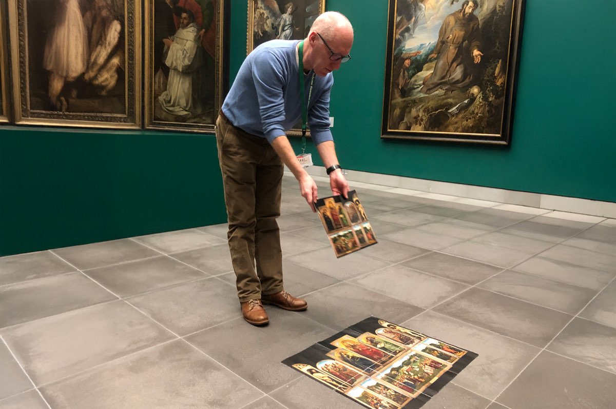 Personnes épileptiques au Musée des Beaux-Arts de Gand