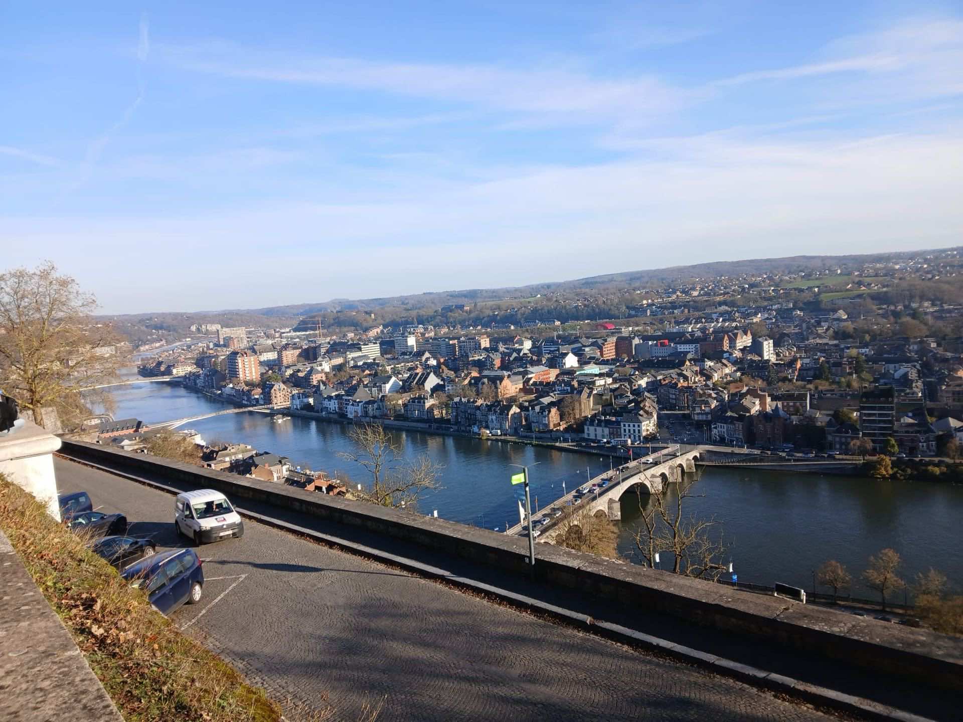 Les étudiants YEP à Namur