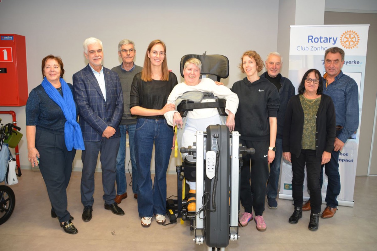 L'Innowalk Pro en utilisation à 't Weyerke